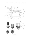 METHOD AND DEVICE FOR CONVEYING PARTICULATE MATERIAL DURING THE LAYER-WISE PRODUCTION OF PATTERNS diagram and image