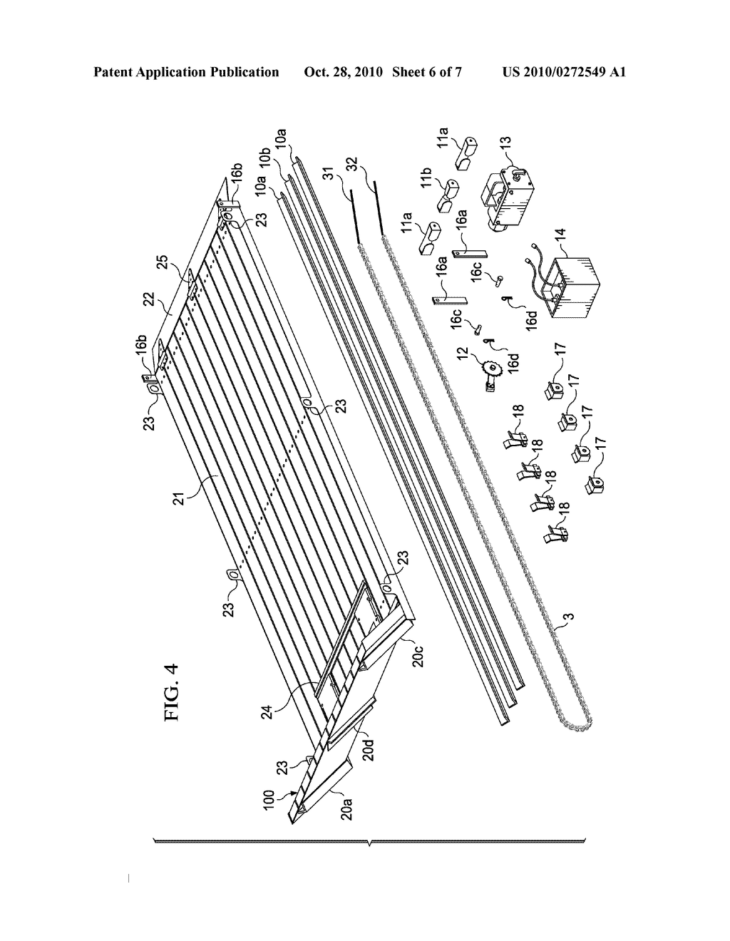 Motorized Cable-Hoisted Loading Platform and Railed Trailer - diagram, schematic, and image 07