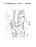 Systems, Methods, and Apparatus for Thermally Isolating a Turbine Rotor Wheel diagram and image