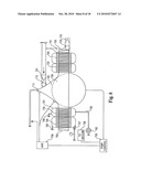 RADIAL DESIGN OXYGENATOR WITH HEAT EXCHANGER AND INLET MANDREL diagram and image