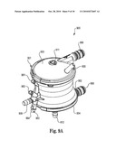 RADIAL DESIGN OXYGENATOR WITH HEAT EXCHANGER AND INLET MANDREL diagram and image