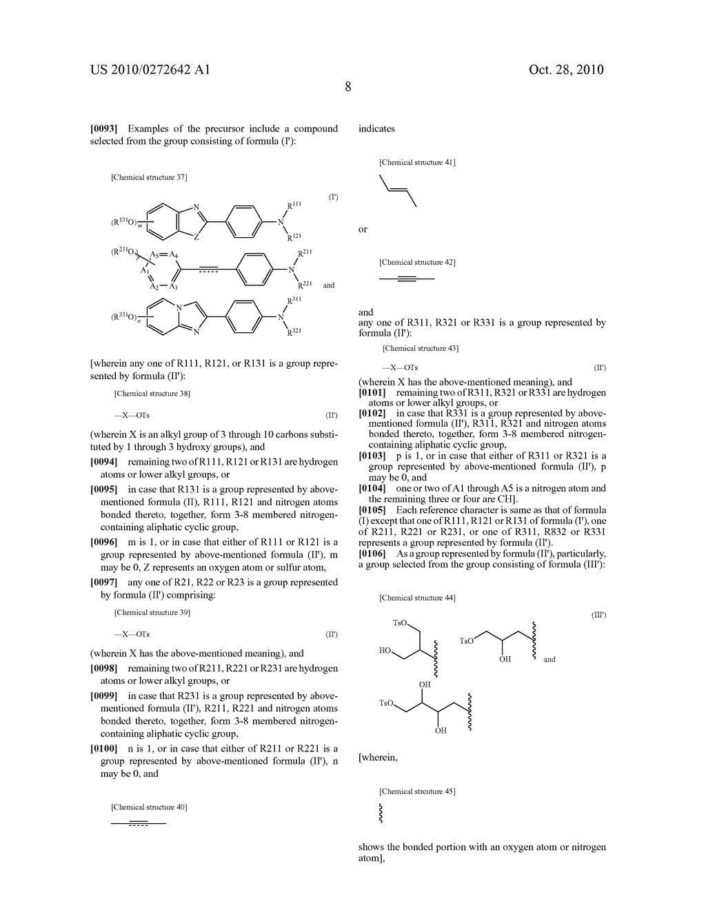 PET PROBE HAVING AN ALKOXY GROUP SUBSTITUTED BY FLUORINE AND HYDROXY GROUP - diagram, schematic, and image 10