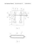 Device for Production of Layer of Nanofibres through Electrostatic Spinning of Polymer Matrices and Collecting Electrode for Such Device diagram and image