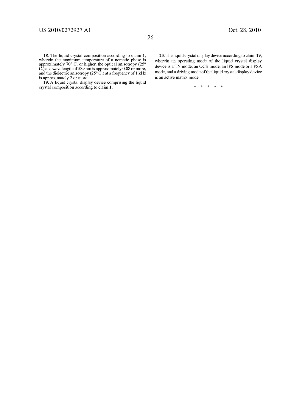 Liquid Crystal Composition and Liquid Crystal Display Device - diagram, schematic, and image 27