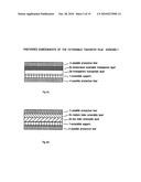 EXTENSIBLE TRANSFER FILM FOR SURFACE COATING, PROCESS FOR PRODUCING IT, AND PROCESS FOR APPLYING IT diagram and image