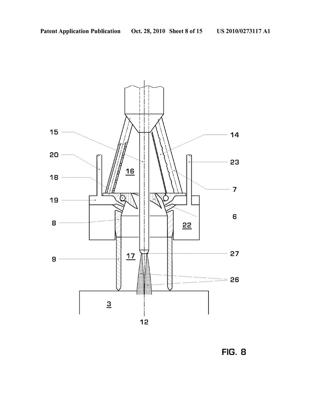 PREMIX BURNER FOR A GAS TURBINE - diagram, schematic, and image 09