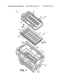 ELECTRICAL CONNECTOR COMPRISING A SEALING MAT diagram and image