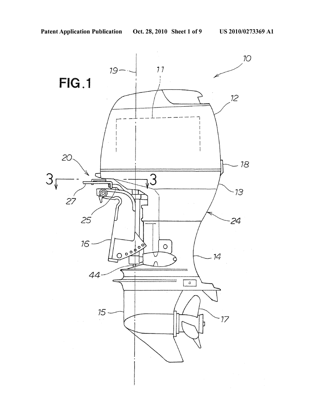 STEERING APPARATUS FOR OUTBOARD MOTOR - diagram, schematic, and image 02