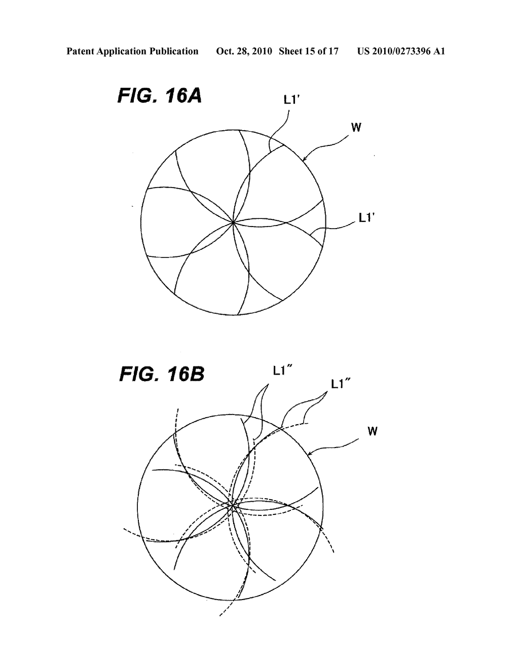 POLISHING METHOD, POLISHING APPARATUS AND METHOD OF MONITORING A SUBSTRATE - diagram, schematic, and image 16