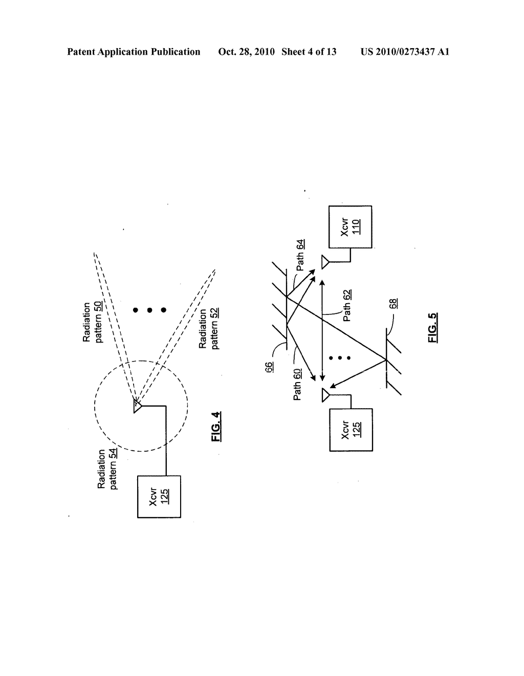 TRANSCEIVER WITH SPACE HOPPING PHASED ARRAY ANTENNA AND METHODS FOR USE THEREWITH - diagram, schematic, and image 05