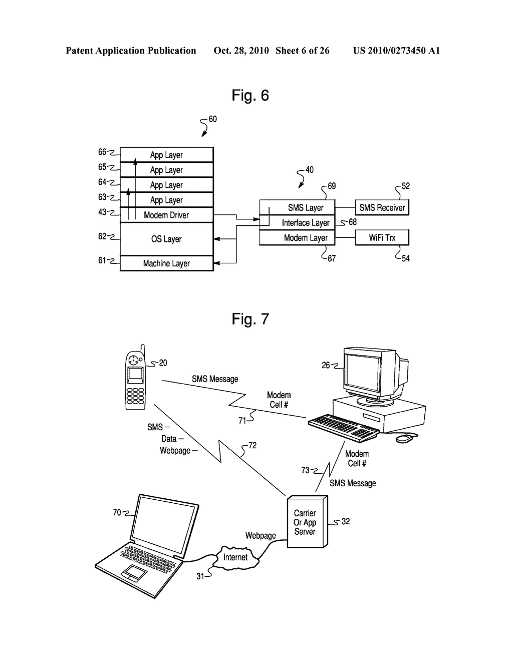 APPARATUS AND METHOD FOR ACTIVATING COMPUTER APPLICATIONS WITH SMS MESSAGING - diagram, schematic, and image 07