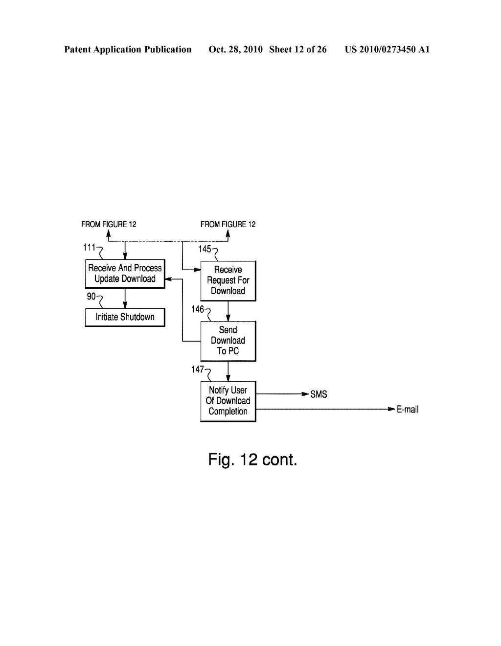 APPARATUS AND METHOD FOR ACTIVATING COMPUTER APPLICATIONS WITH SMS MESSAGING - diagram, schematic, and image 13