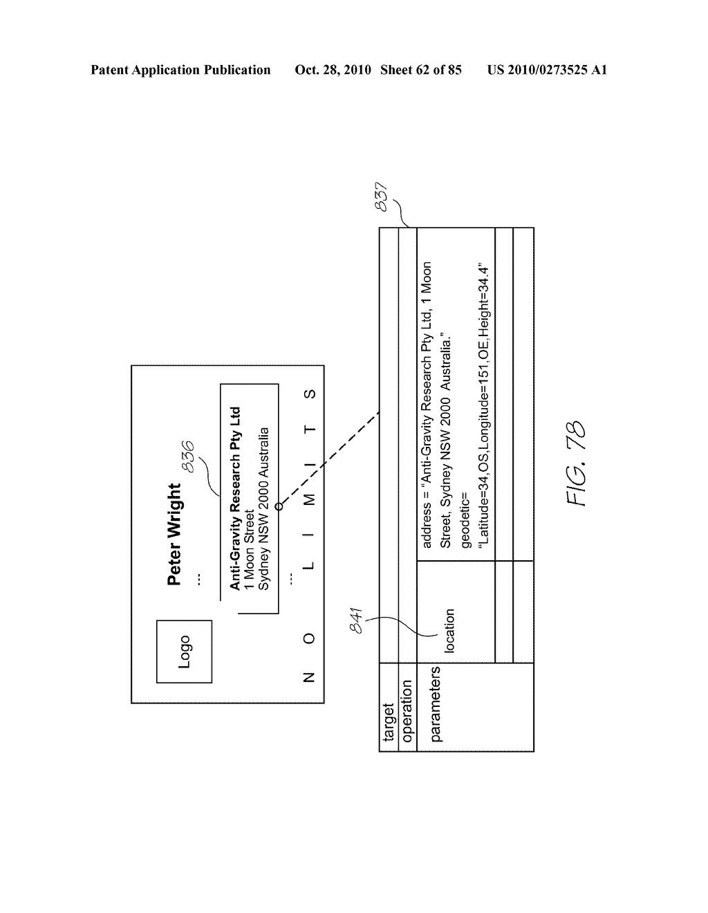 LINK OBJECT TO POSITION ON SURFACE - diagram, schematic, and image 63