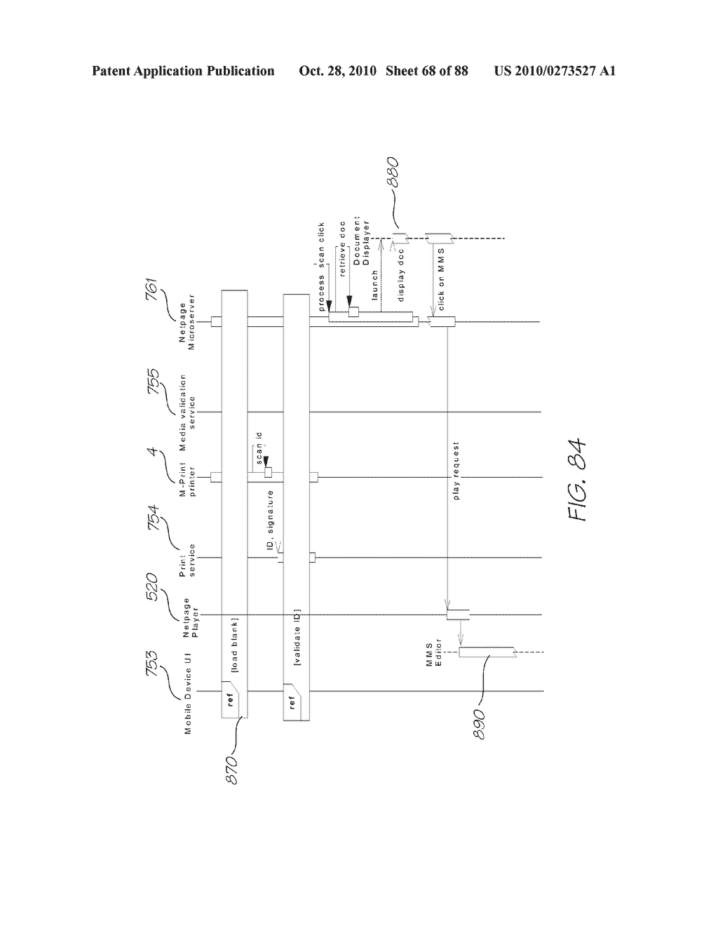 MOBILE PHONE SYSTEM FOR PRINTING WEBPAGE AND RETRIEVING CONTENT - diagram, schematic, and image 69