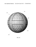 LOW LIFT GOLF BALL diagram and image