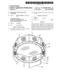 TRAMPOLINE AND THE LIKE WITH ENCLOSURE diagram and image