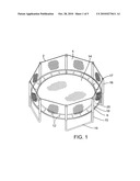 TRAMPOLINE AND THE LIKE WITH ENCLOSURE diagram and image