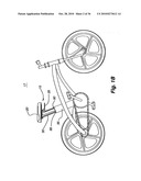 MECHANISM AND METHOD FOR ADJUSTING SEAT HEIGHT FOR EXERCISE EQUIPMENT diagram and image