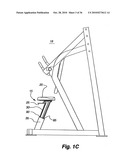 MECHANISM AND METHOD FOR ADJUSTING SEAT HEIGHT FOR EXERCISE EQUIPMENT diagram and image