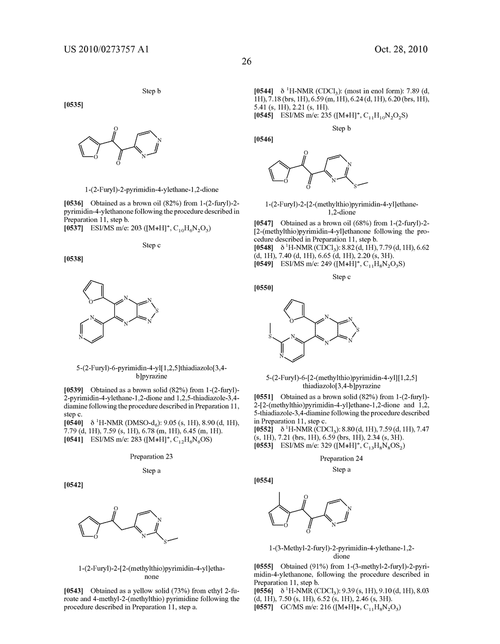 PYRAZINE DERIVATIVES USEFUL AS ADENOSINE RECEPTOR ANTAGONISTS - diagram, schematic, and image 33