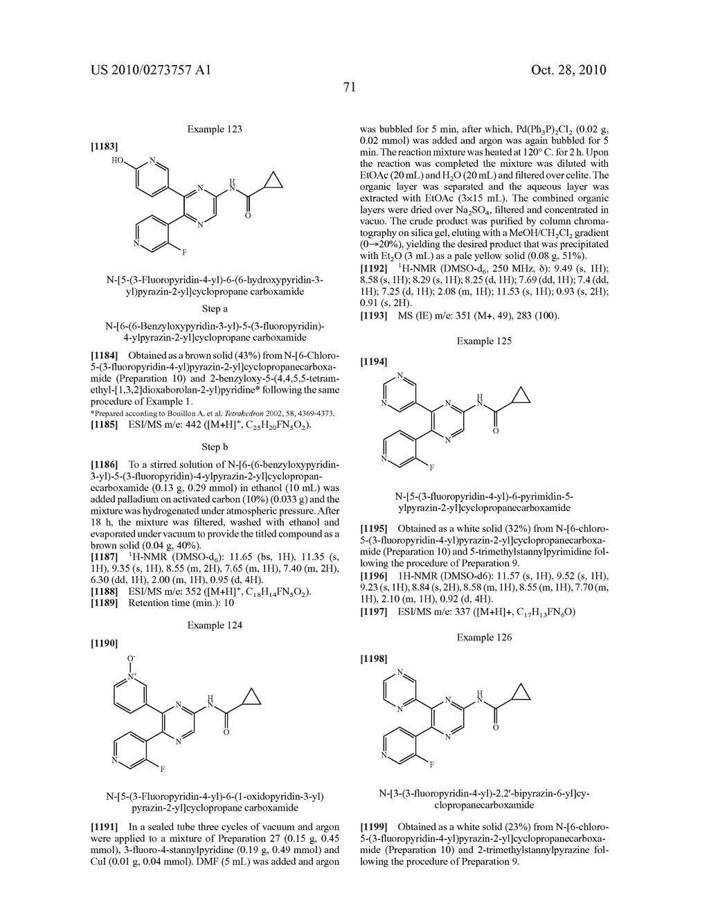 PYRAZINE DERIVATIVES USEFUL AS ADENOSINE RECEPTOR ANTAGONISTS - diagram, schematic, and image 78