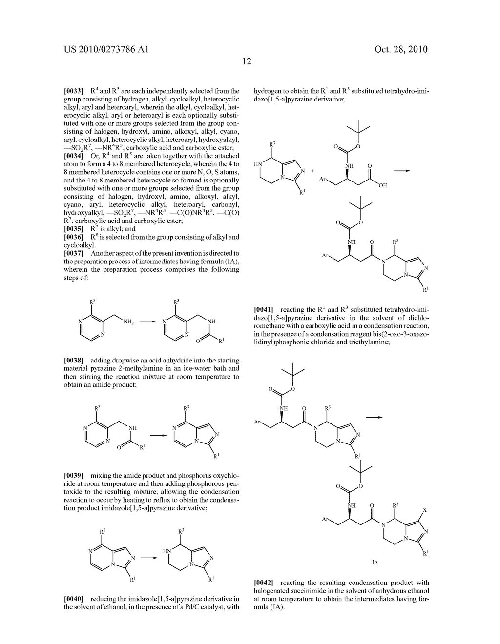 TETRAHYDRO-IMIDAZ0[1,5-A]PYRAZINE DERIVATIVES, PREPARATION PROCESS AND MEDICINAL USE THEREOF - diagram, schematic, and image 13