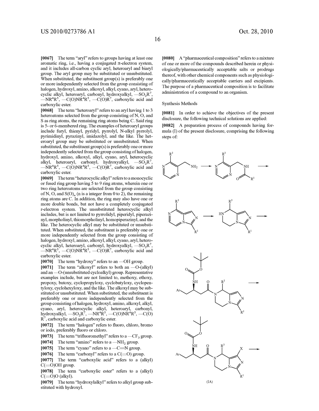 TETRAHYDRO-IMIDAZ0[1,5-A]PYRAZINE DERIVATIVES, PREPARATION PROCESS AND MEDICINAL USE THEREOF - diagram, schematic, and image 17