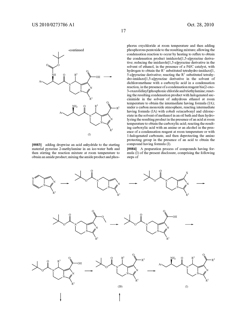 TETRAHYDRO-IMIDAZ0[1,5-A]PYRAZINE DERIVATIVES, PREPARATION PROCESS AND MEDICINAL USE THEREOF - diagram, schematic, and image 18