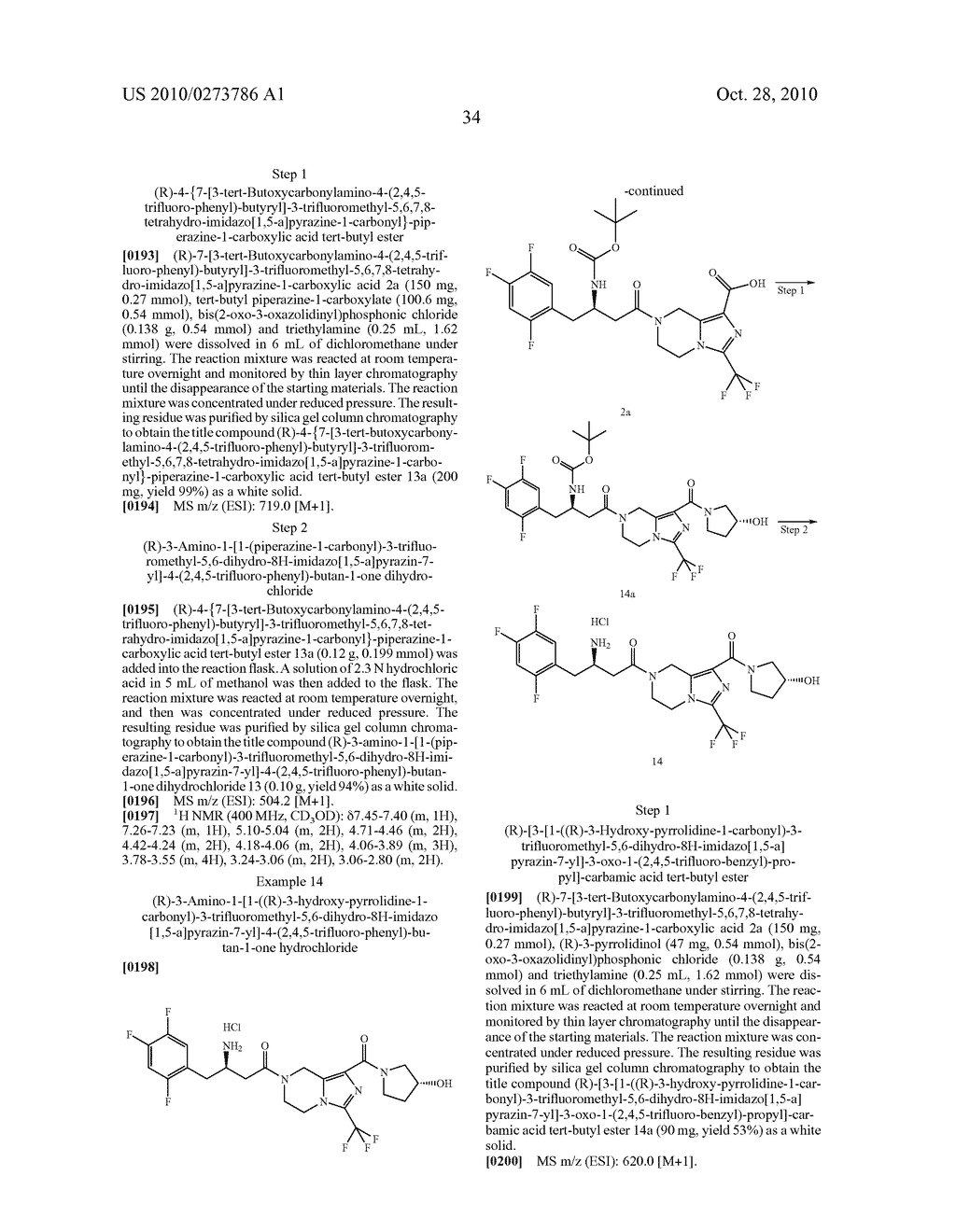 TETRAHYDRO-IMIDAZ0[1,5-A]PYRAZINE DERIVATIVES, PREPARATION PROCESS AND MEDICINAL USE THEREOF - diagram, schematic, and image 35