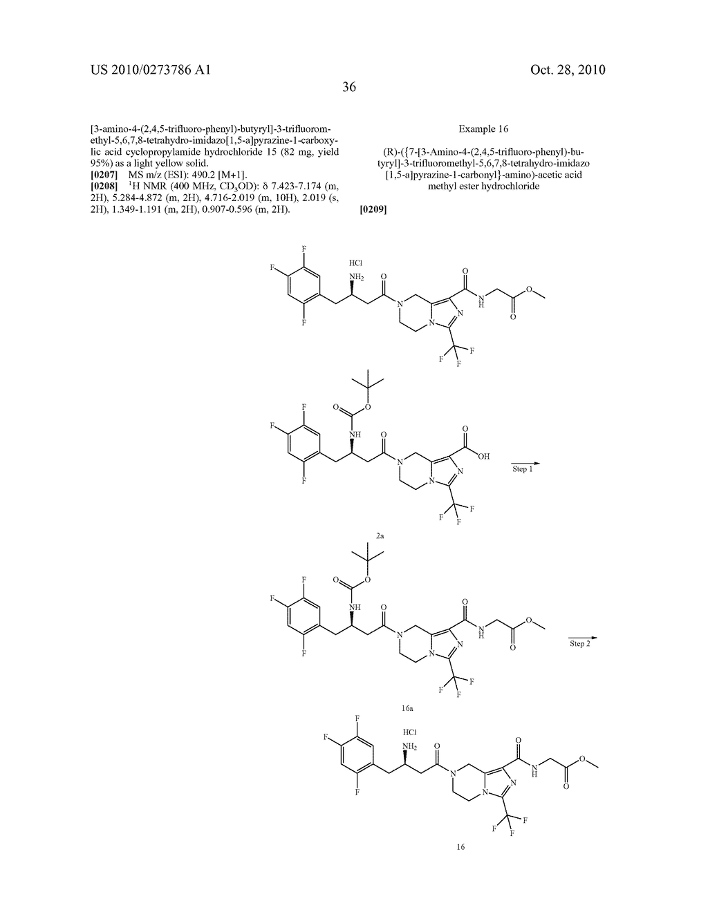 TETRAHYDRO-IMIDAZ0[1,5-A]PYRAZINE DERIVATIVES, PREPARATION PROCESS AND MEDICINAL USE THEREOF - diagram, schematic, and image 37