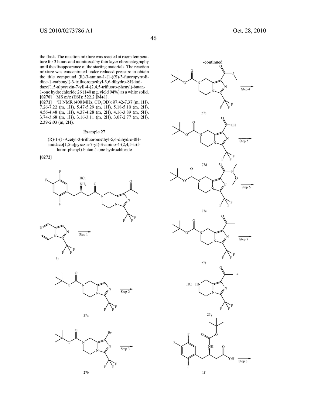 TETRAHYDRO-IMIDAZ0[1,5-A]PYRAZINE DERIVATIVES, PREPARATION PROCESS AND MEDICINAL USE THEREOF - diagram, schematic, and image 47