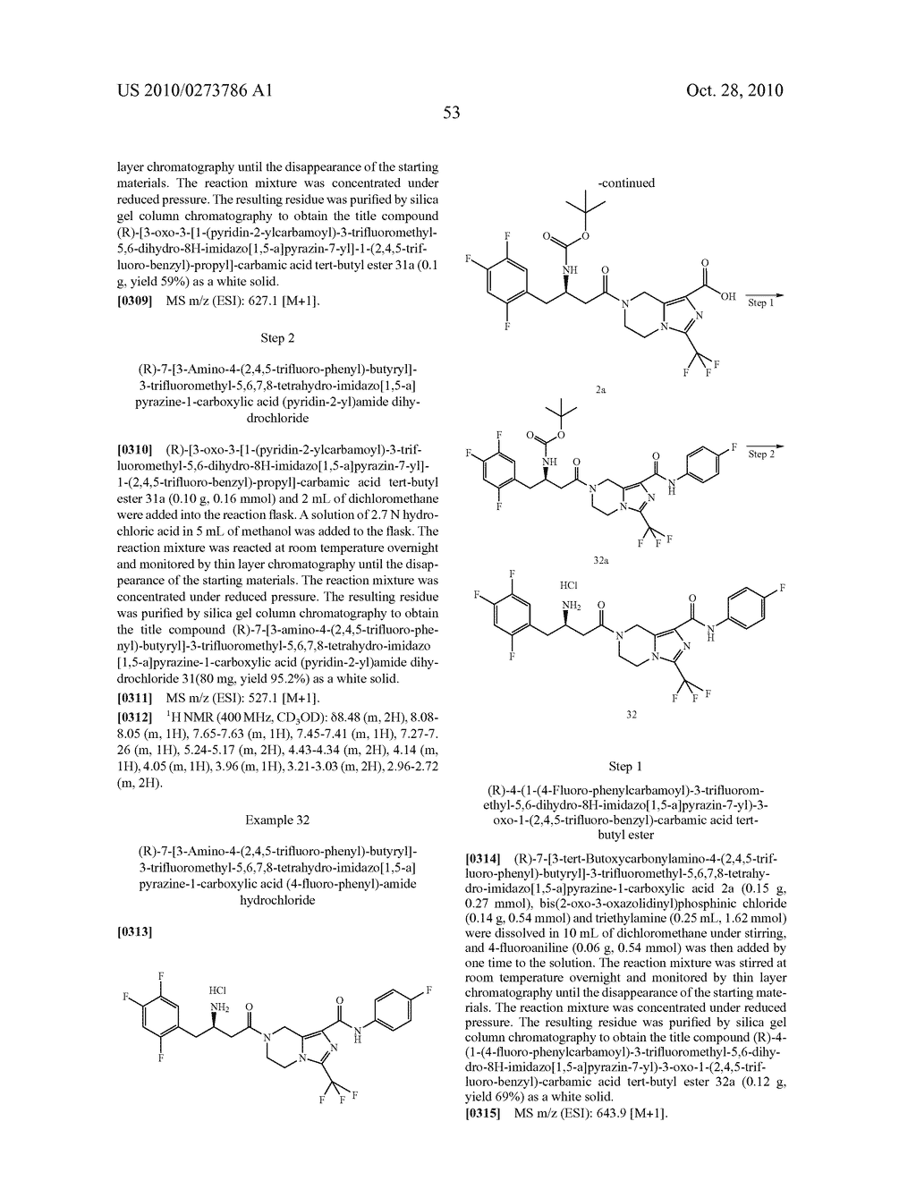 TETRAHYDRO-IMIDAZ0[1,5-A]PYRAZINE DERIVATIVES, PREPARATION PROCESS AND MEDICINAL USE THEREOF - diagram, schematic, and image 54