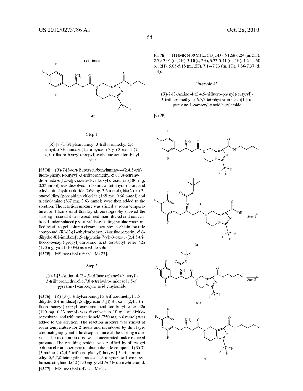 TETRAHYDRO-IMIDAZ0[1,5-A]PYRAZINE DERIVATIVES, PREPARATION PROCESS AND MEDICINAL USE THEREOF - diagram, schematic, and image 65