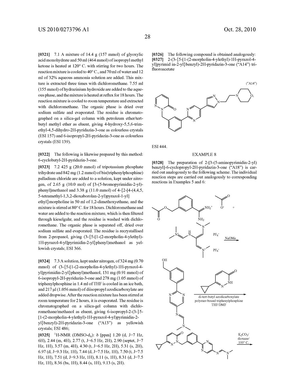 2-BENZYLPYRIDAZINONE DERIVATIVES AS MET KINASE INHIBITORS - diagram, schematic, and image 29