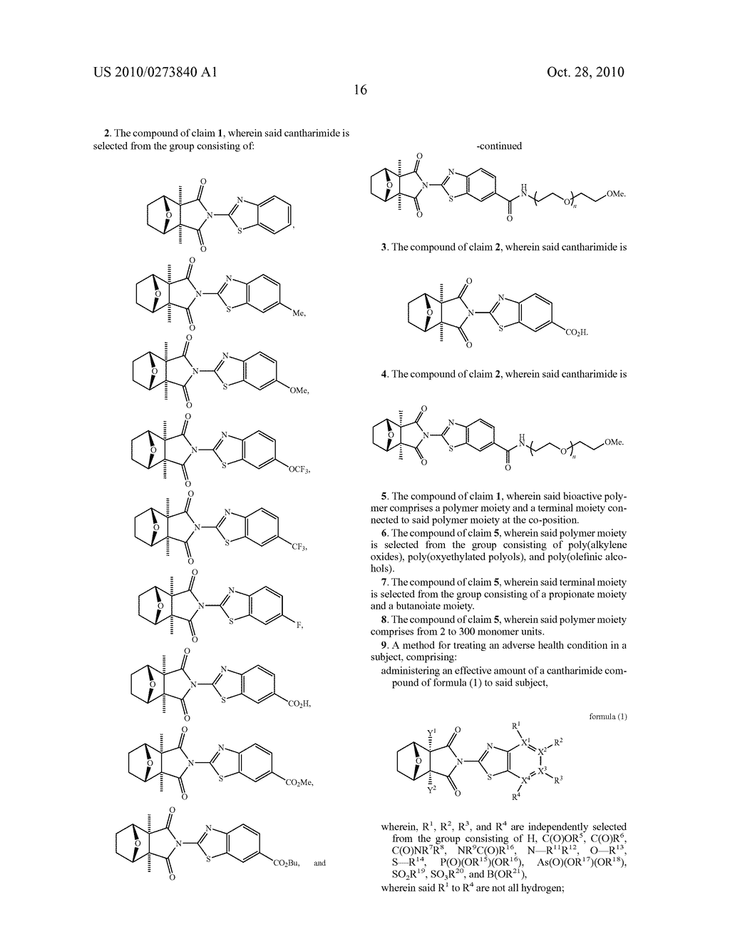 WATER-SOLUBLE POLYMER-BASED CANTHARIMIDES AS POTENTIALLY SELECTIVE ANTI-TUMOR AGENTS - diagram, schematic, and image 20