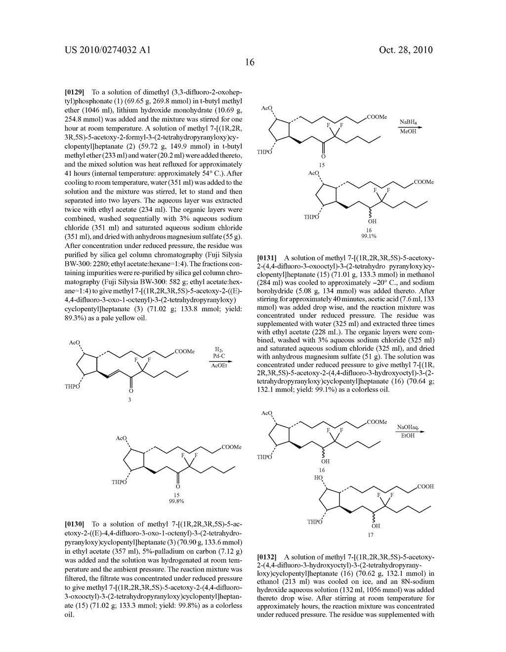 METHOD FOR PREPARING PROSTAGLANDIN DERIVATIVE - diagram, schematic, and image 17