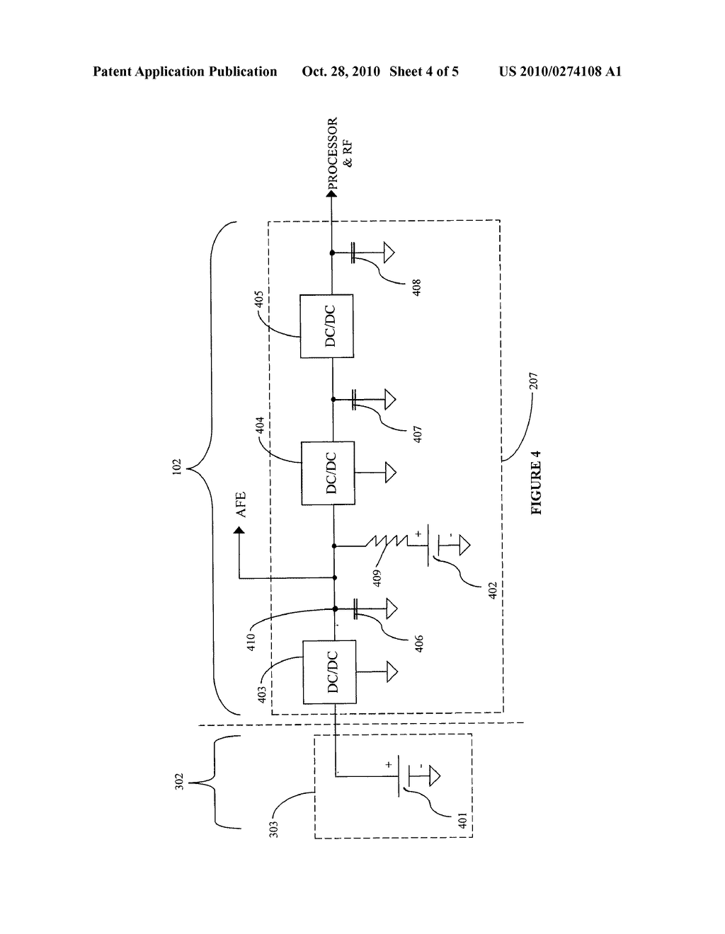 Method and Apparatus for Providing Rechargeable Power in Data Monitoring and Management Systems - diagram, schematic, and image 05
