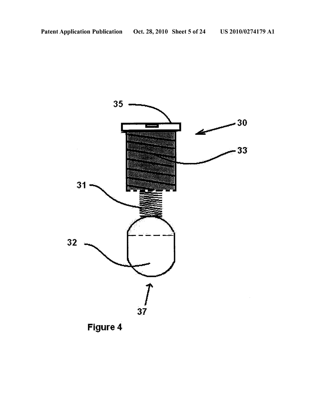 Injection Syringe Plunger Valve Assembly - diagram, schematic, and image 06