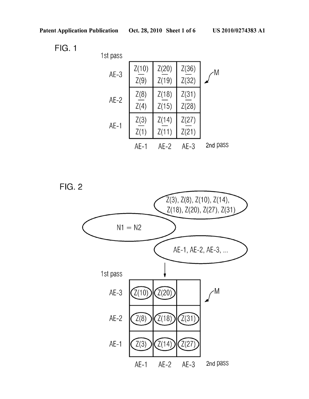 Method and Apparatus for Sorting of Items in Two Sorting Processes - diagram, schematic, and image 02