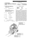 MOTOR CONTROL METHOD AND CONTROL DEVICE FOR ELECTRICAL FORKLIFT TRUCK diagram and image