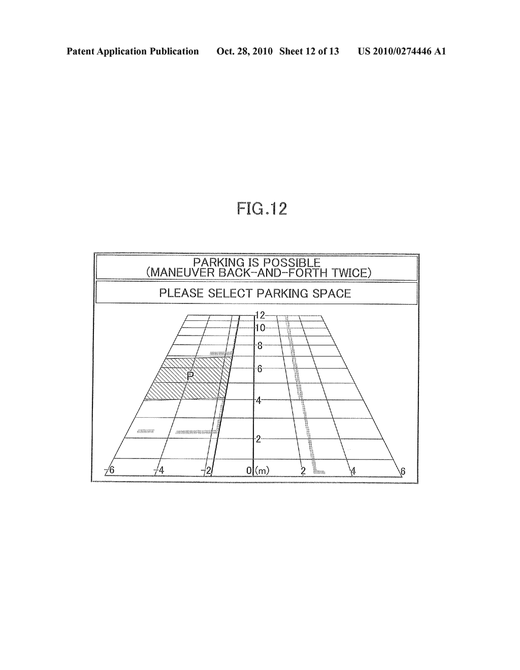 VEHICULAR PARKING FEASIBILITY DETERMINING SYSTEM, VEHICULAR PARKING SPACE DETECTION SYSTEM AND VEHICULAR MOVABLE RANGE DETECTION SYSTEM - diagram, schematic, and image 13