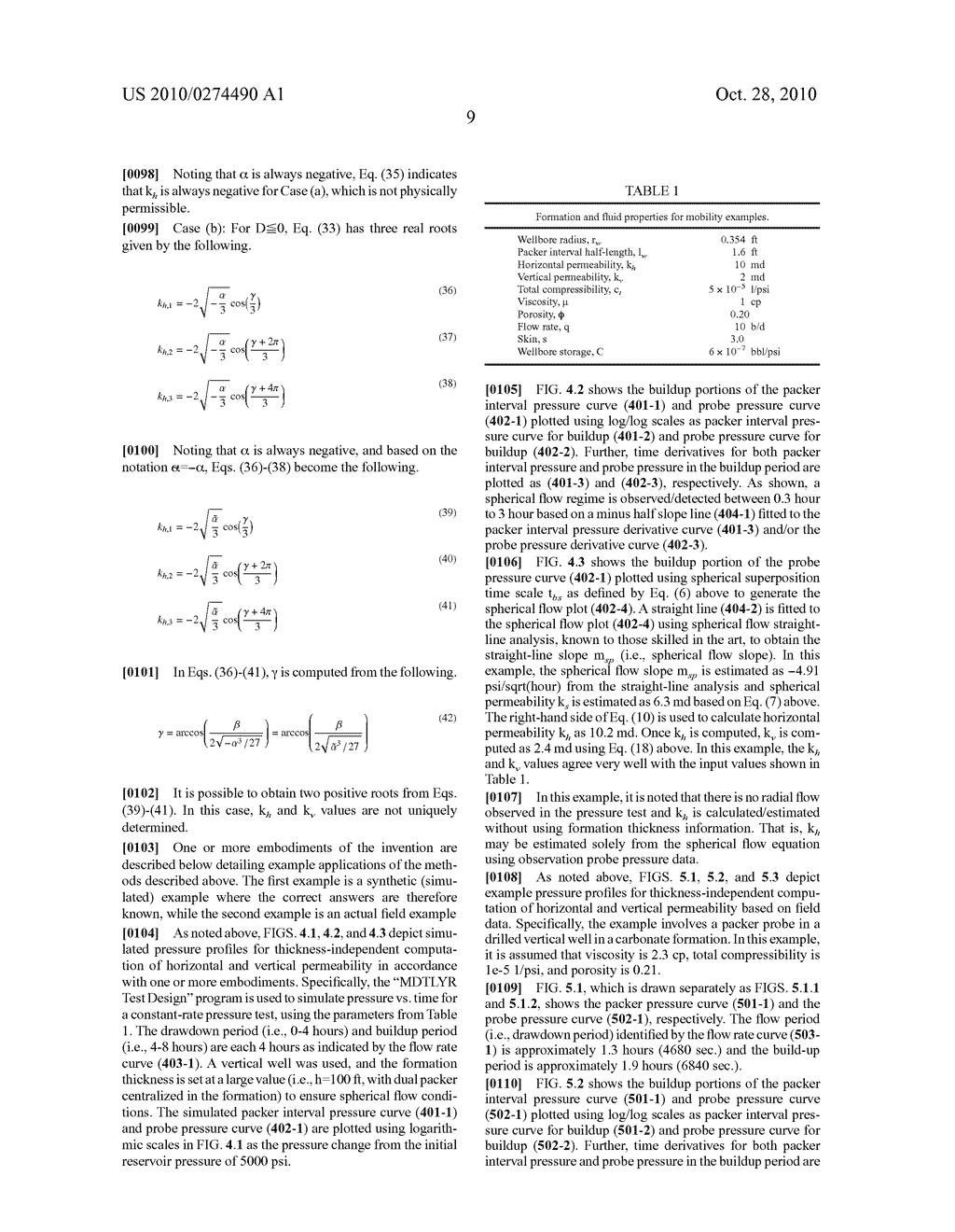 THICKNESS-INDEPENDENT COMPUTATION OF HORIZONTAL AND VERTICAL PERMEABILITY - diagram, schematic, and image 19