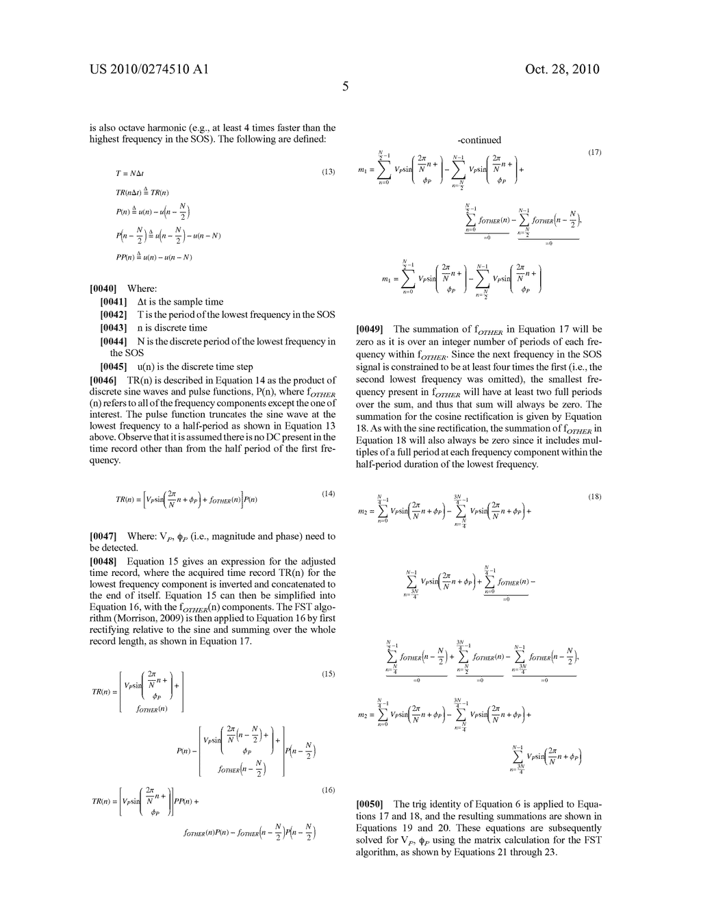 Method of Detecting System Function by Measuring Frequency Response - diagram, schematic, and image 10