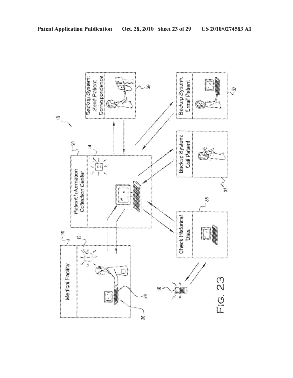 MEDICAL CLAIMS FRAUD PREVENTION SYSTEM INCLUDING HISTORICAL PATIENT LOCATING FEATURE AND ASSOCIATED METHODS - diagram, schematic, and image 24