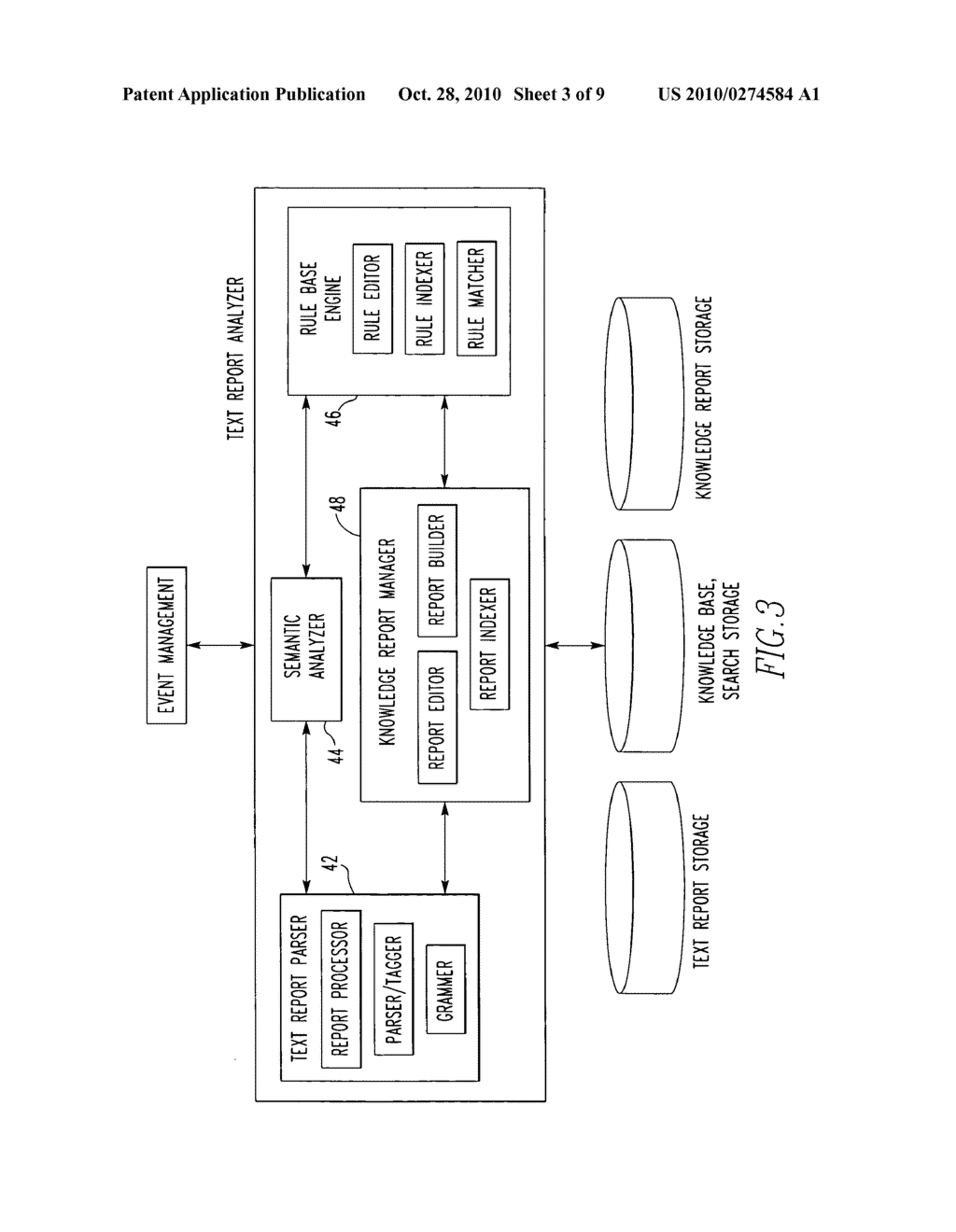 Method and system for presenting and processing multiple text-based medical reports - diagram, schematic, and image 04