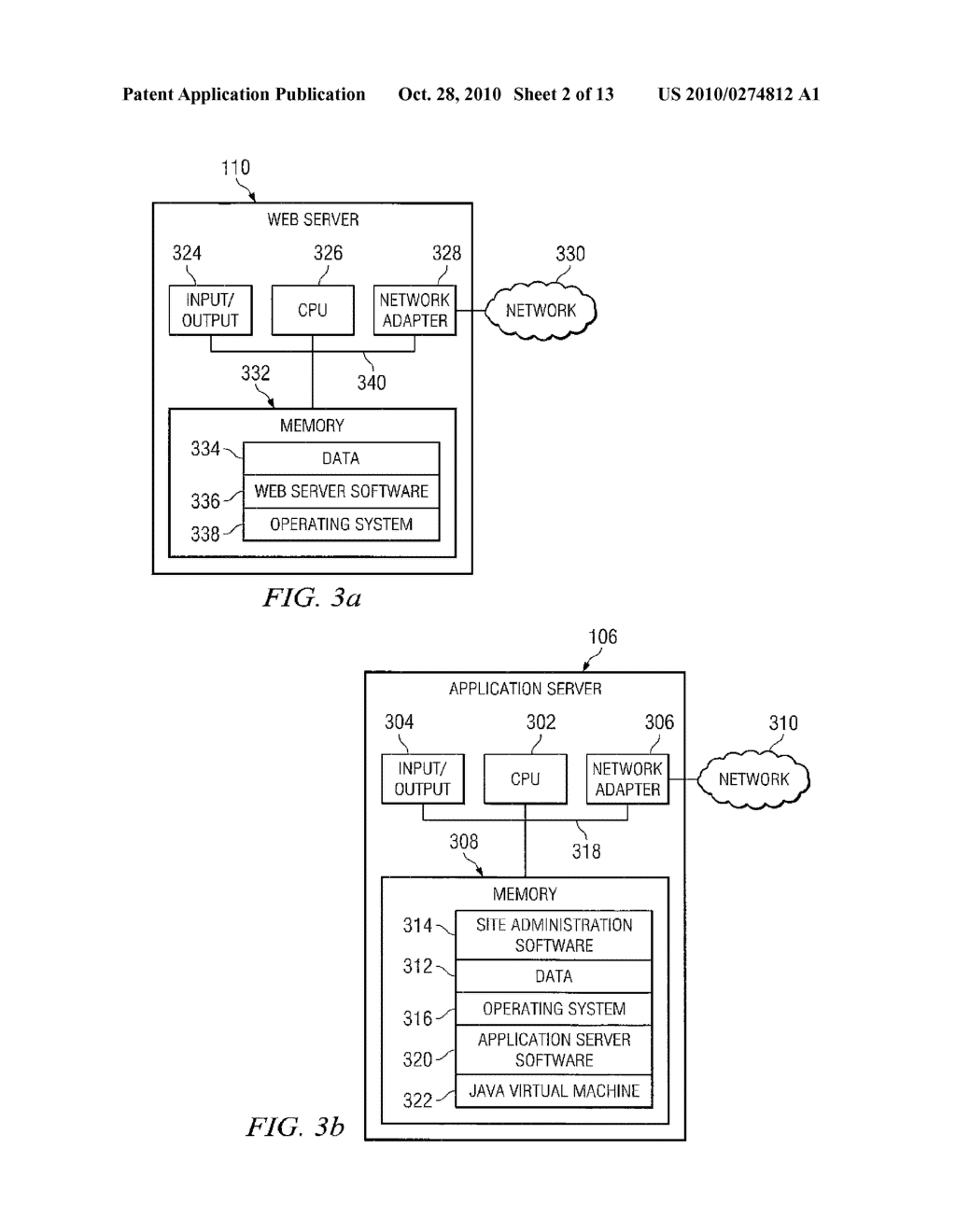 Method and System for Sharing Different Web Components Between Different Web Sites in a Portal Framework - diagram, schematic, and image 03