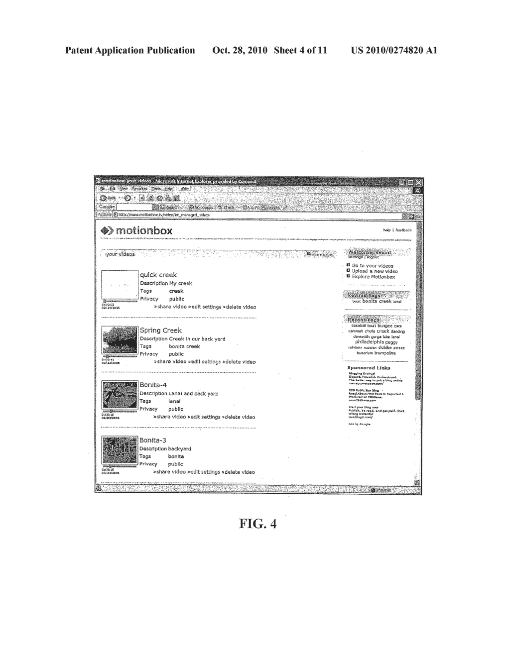 SYSTEM AND METHOD FOR AUTOGENERATION OF LONG TERM MEDIA DATA FROM NETWORKED TIME-BASED MEDIA - diagram, schematic, and image 05