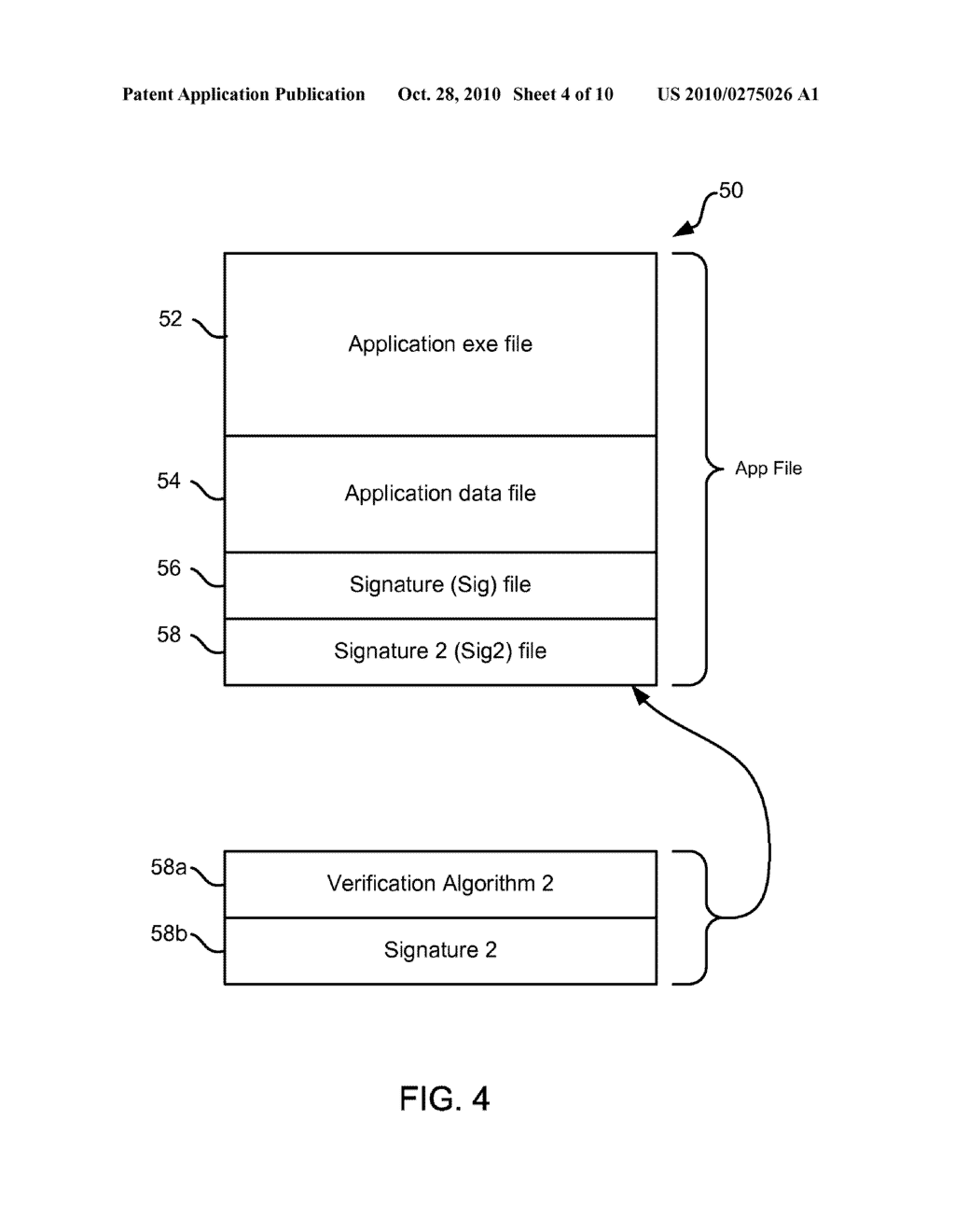 METHOD AND APPARATUS FOR IMPROVING CODE AND DATA SIGNING - diagram, schematic, and image 05