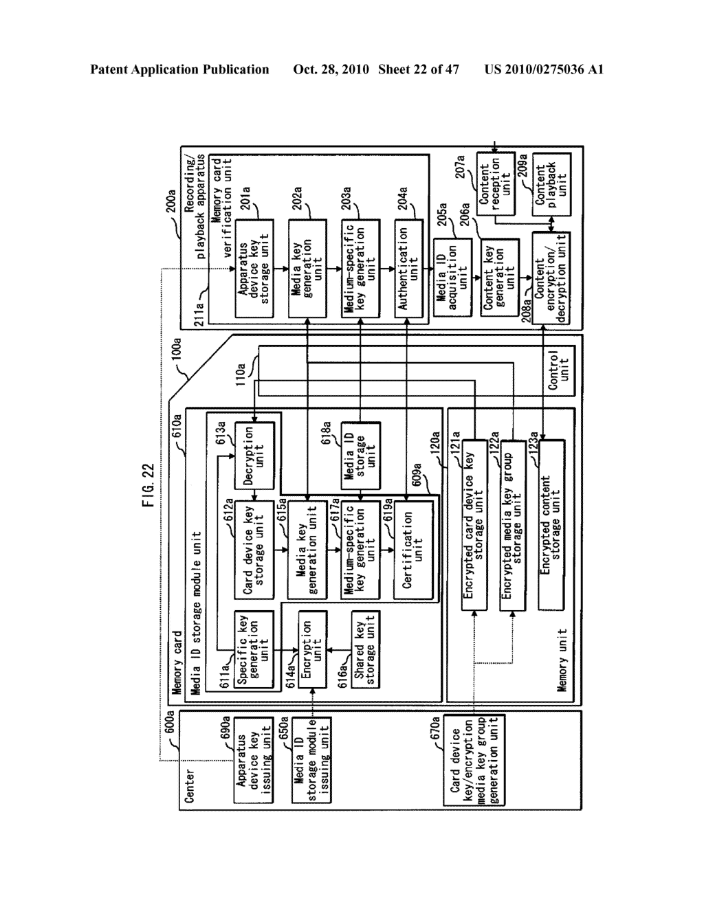 RECORDING/REPRODUCING SYSTEM, RECORDING MEDIUM DEVICE, AND RECORDING/REPRODUCING DEVICE - diagram, schematic, and image 23