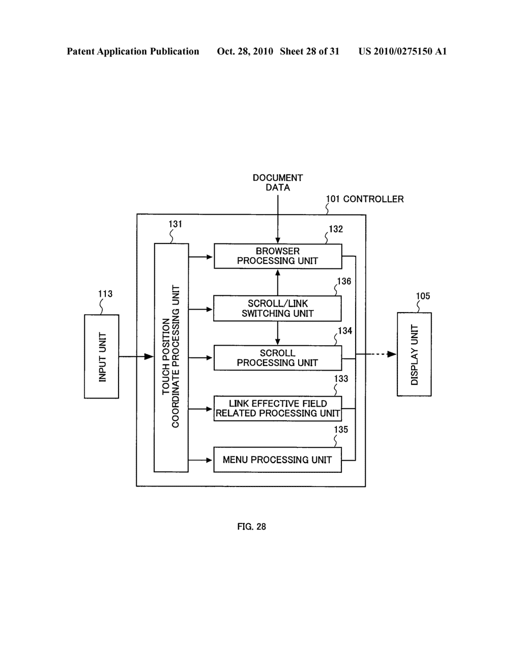 TERMINAL DEVICE, LINK SELECTION METHOD, AND DISPLAY PROGRAM - diagram, schematic, and image 29